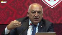 TFF Başkanı Mehmet Büyükekşi'den Beşiktaş'a cevap! Gaziantep FK ve Hatayspor maçları...