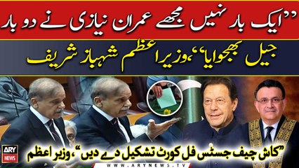 "Wish the Chief Justice would form a full court," PM Shehbaz