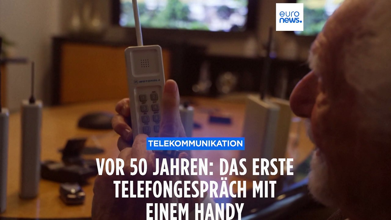 Schon 50 Jahre her: Am 3. April 1973 führte Martin Cooper das erste Handy-Telefonat