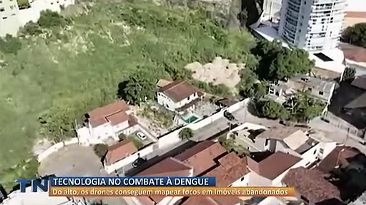Drones são usados no combate à dengue em Vitória