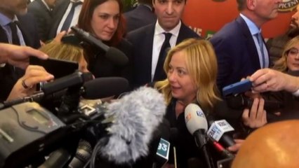 Meloni: sulle nomine guardiamo a merito e a strategicità imprese