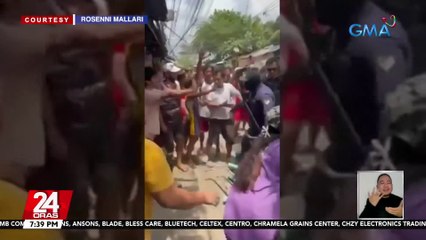 Download Video: Mga taga-Pangarap Village sa Caloocan at mga tauhan ng kumpanyang may-ari ng lupa, nagkagulo | 24 Oras