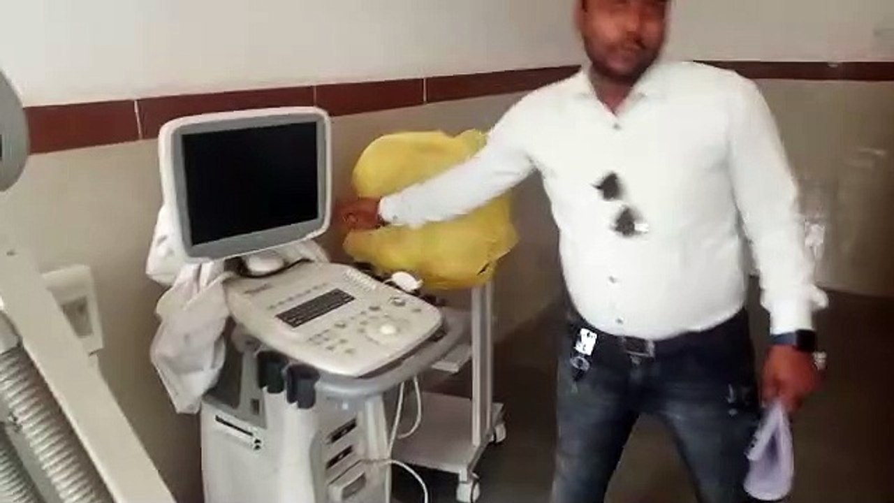 Sonography machine gathering dust for five years