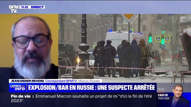 Russie: une suspecte a été arrêtée après la mort d'un blogueur pro-guerre dans une explosion à Saint-Pétersbourg