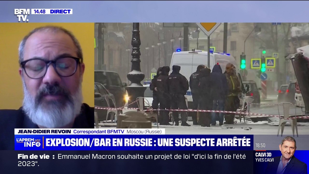 Russie: une suspecte a été arrêtée après la mort d'un blogueur pro-guerre dans une explosion à Saint-Pétersbourg