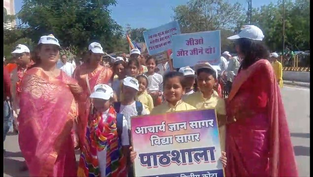 हर्षोउल्लास के साथ मना भगवान महावीर का जन्म कल्याणक महोत्सव