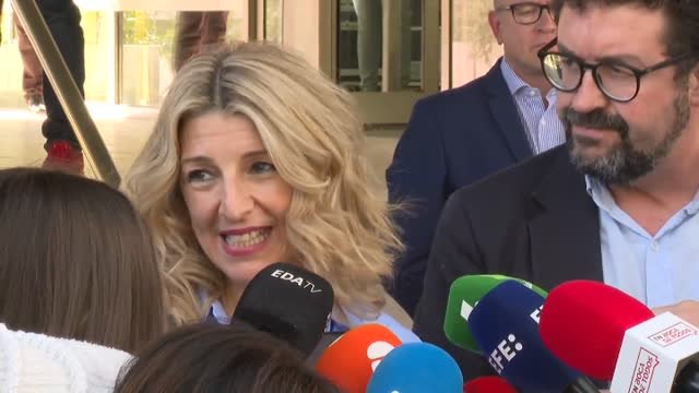 Yolanda Díaz: Ayer estaba en Magariños quien quiso estar. Hay una formación política que dijo que no quería estar y tiene que explicarlo