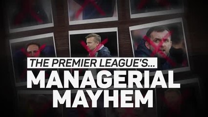 Unlucky 13: Premier League managerial mayhem