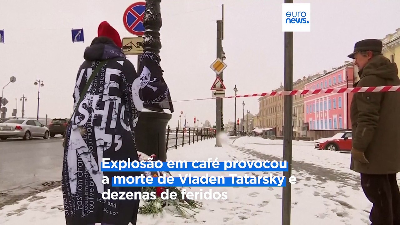 Moscovo acusa Kiev de estar por trás de explosão em São Petersburgo