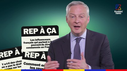 Comment encadrer les revenus des influenceurs ? Bruno Le Maire répond à vos questions