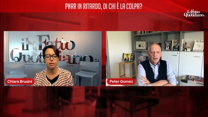 Pnrr in ritardo, di chi è la colpa? Segui la diretta con Peter Gomez