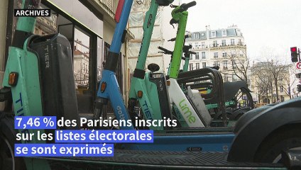 Paris dit non et bientôt adieu aux trottinettes en libre-service