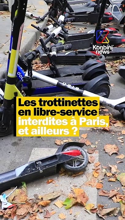 Paris dit au revoir aux trottinettes en libre-service le 1er septembre 2023, mais comment ça se passe ailleurs ? 