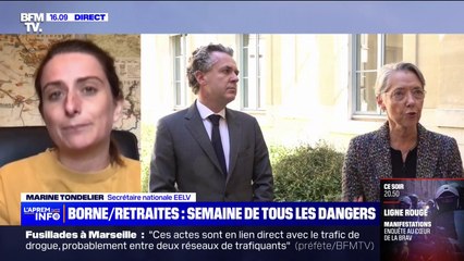 La secrétaire nationale d'EELV, Marine Tondelier, rencontrera Élisabeth Borne pour "parler de la désescalade de la violence"