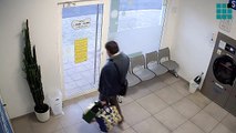 Un hombre se salva por segundos de una explosión en una lavandería de A Coruña