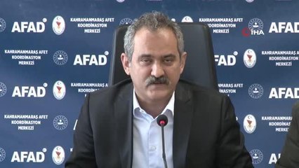 Bakan Özer: "Giden öğrenciler ve veliler okullar açıldıkça bölgeye geri dönmeye başladı"