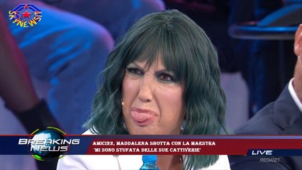 Amici22, Maddalena sbotta con la maestra  'Mi sono stufata delle sue cattiverie'