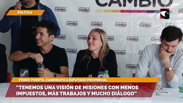 Pedro Puerta lidera la lista de candidatos a diputados provinciales de Juntos por el Cambio “El camino más fácil para estar mejor es con nosotros”, aseguró