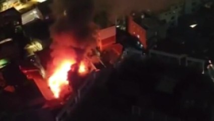 서울 충무로 인쇄 골목 가게에서 불...소방 진화 중 / YTN