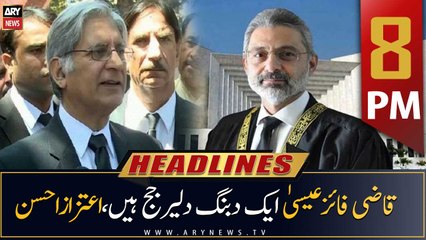 ARY News Headlines | 8 PM | 3rd April 2023