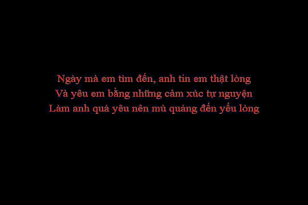 Karaoke Trái tim em cũng biết đau - Hà Anh Tuấn