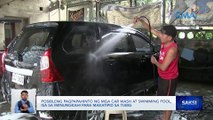 Posibleng pagpapahinto ng mga car wash at swimming pool, isa sa iminungkahi para makatipid sa tubig | Saksi