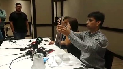 Caso Rojas - Conferencia de prensa