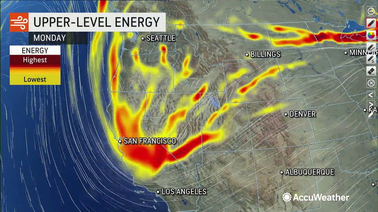 Unseasonably cold weather grips the West