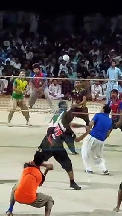 Sports volleyball player