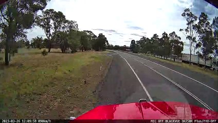 Swerving Car Causes Close Call