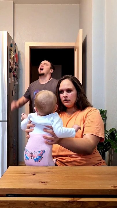 Cute baby said the first word!
