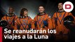 Cuatro astronautas reanudarán los viajes tripulados a la Luna después de medio siglo