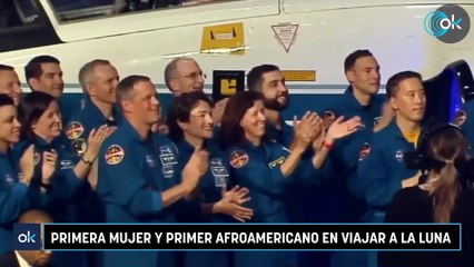 Primera mujer y primer afroamericano en viajar a la Luna