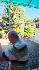 Família surpreende avô com festa temática de supermercado em SC