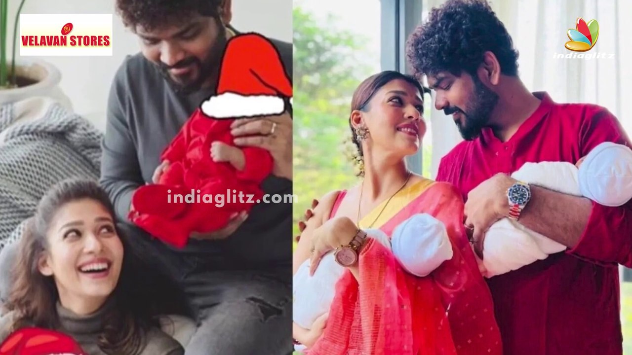 Nayanthara Twins Baby Boys Names Revealed   Nayanthara Twin baby Photo   Vignesh Shivan