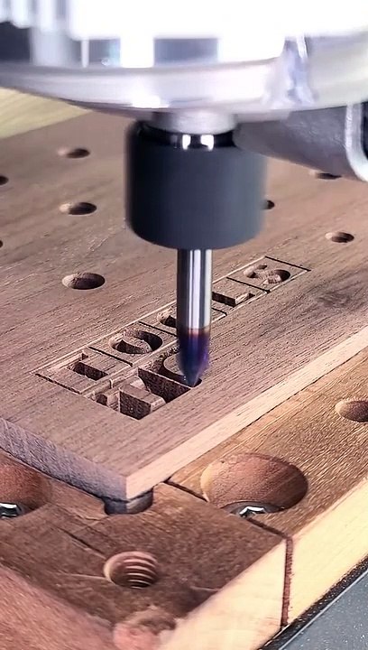 Carving Logo and Filling With Epoxy