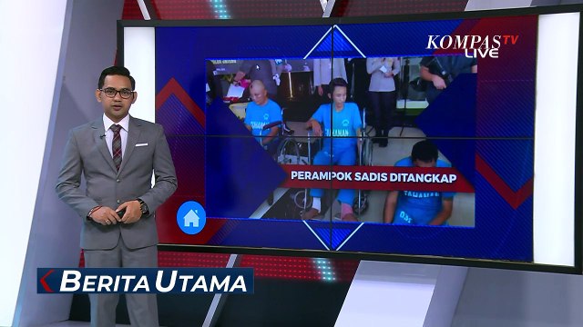 Begini Keadaan 3 Perampok Sadis yang Beraksi di Cilacap Setelah Dilumpuhkan Karena Melawan Polisi!