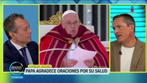 Papa Francisco oficia misa de Domingo de Ramos tras estar hospitalizado