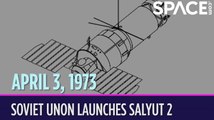 OTD in Space – April 3: Soviet Union Launches Salyut 2 Space Station