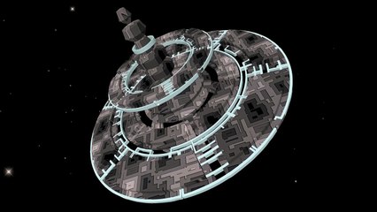 spaceship space video