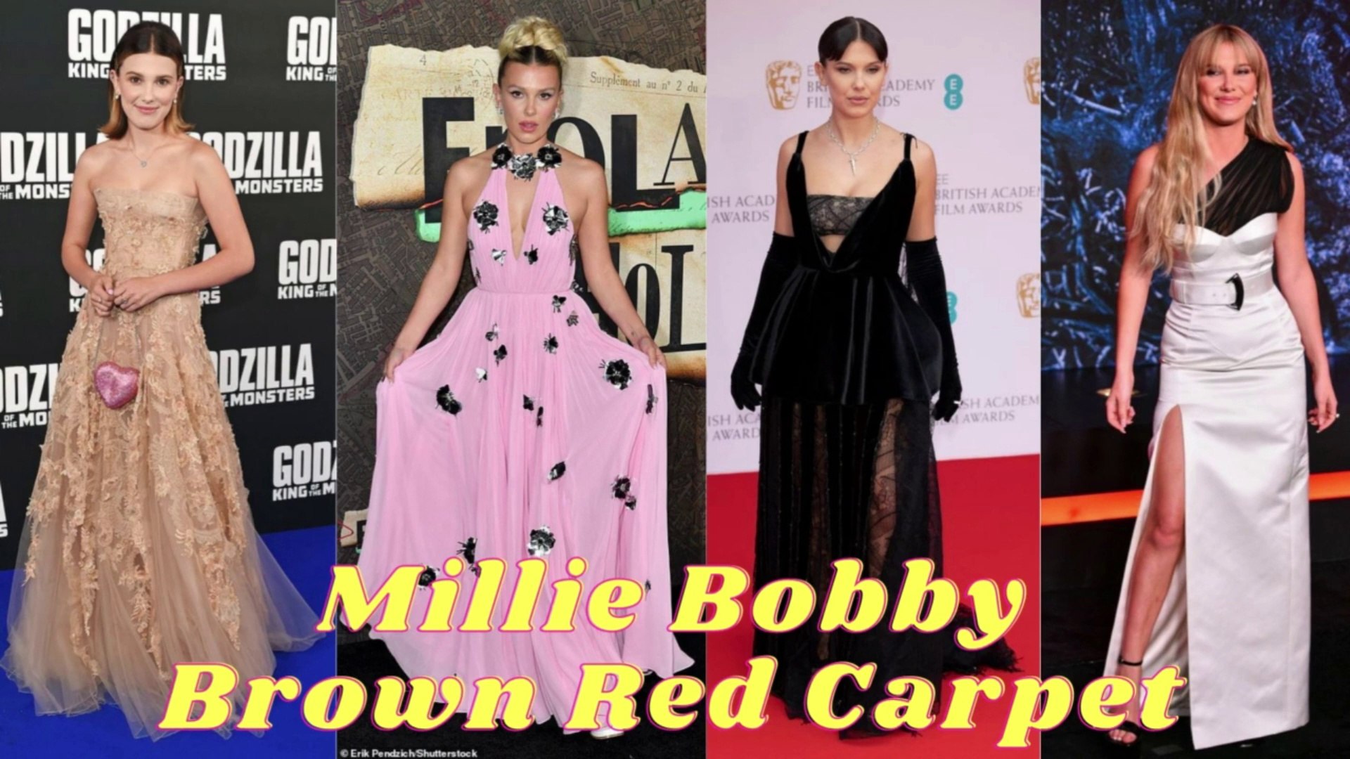 ⁣Millie Bobby Brown Red Carpet
