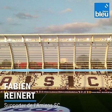 Fabien Reinert, supporter de l'Amiens SC