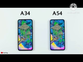 Samsung A34 vs samsung A54 speed test