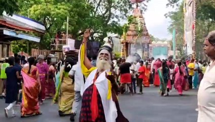 पंगुनी महोत्सव : रथयात्रा में उमड़े श्रद्धालु ... देखें वीडियो..