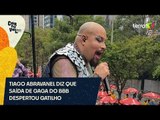 Tiago Abravanel comenta saída de Gaga do BBB e dedica carnaval à Preta Gil