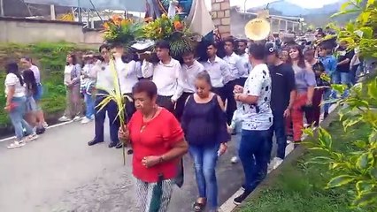 Así celebró el municipio de Barbosa el Domingo de Ramos