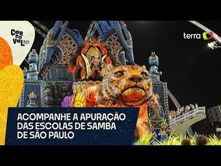 Acompanhe a apuração das escolas de samba de São Paulo #TerraNoCarnaval