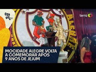 Mocidade faz festa após encerrar jejum de nove anos