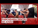 Tapas e socos: voo no Chile tem briga entre passageiros e funcionários