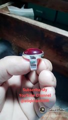 Silver Big Stone  Ring For Gent's and Boys